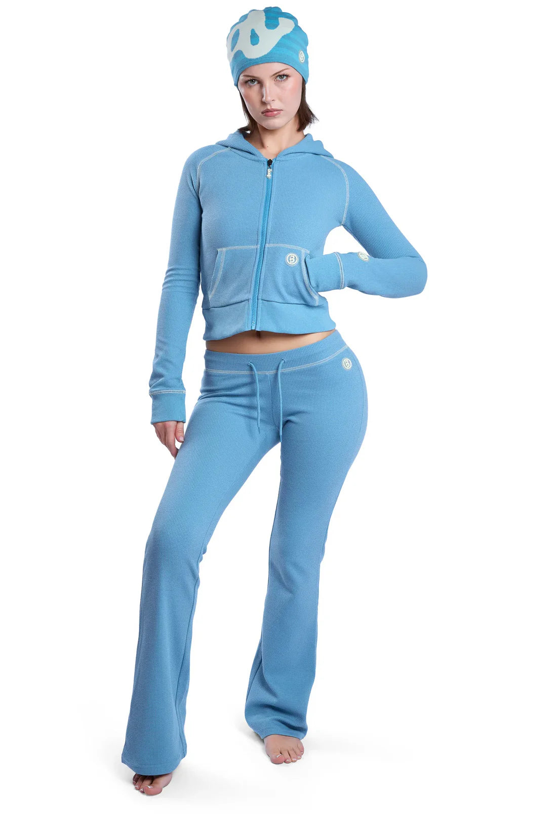 Waffle Knit Set