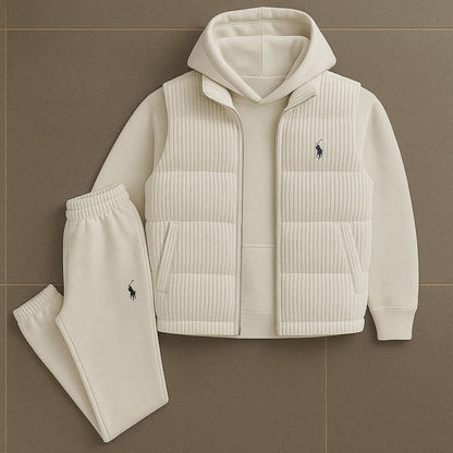 PRL™ Set – Hoodie, Quilted Vest & Pants