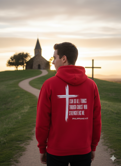 Cross of Strength Hoodie